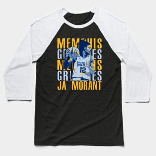 Ja Morant Pop Art Graphic Baseball T-Shirt